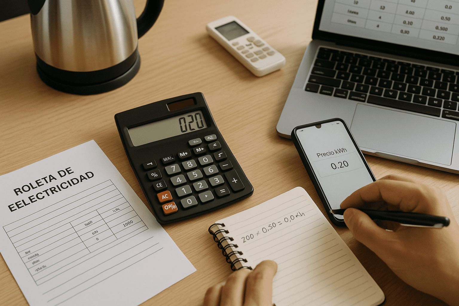 Watts a kWh y pesos chilenos: fórmula y ejemplos