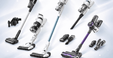 Comparativa de aspiradoras inalámbricas tipo stick: Bosch Unlimited 9, Eureka RapidClean Pro y Airpher para uso diario en casa